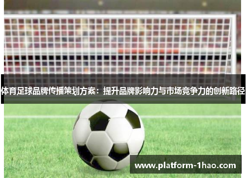 体育足球品牌传播策划方案：提升品牌影响力与市场竞争力的创新路径