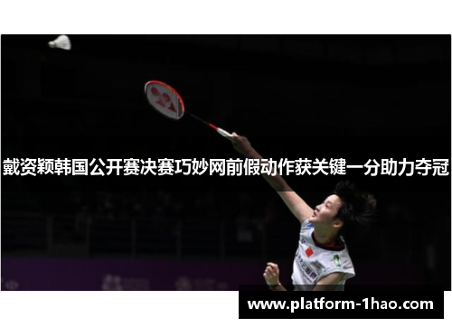 戴资颖韩国公开赛决赛巧妙网前假动作获关键一分助力夺冠 戴资颖韩国公开赛决赛巧妙网前假动作获关键一分助力夺冠